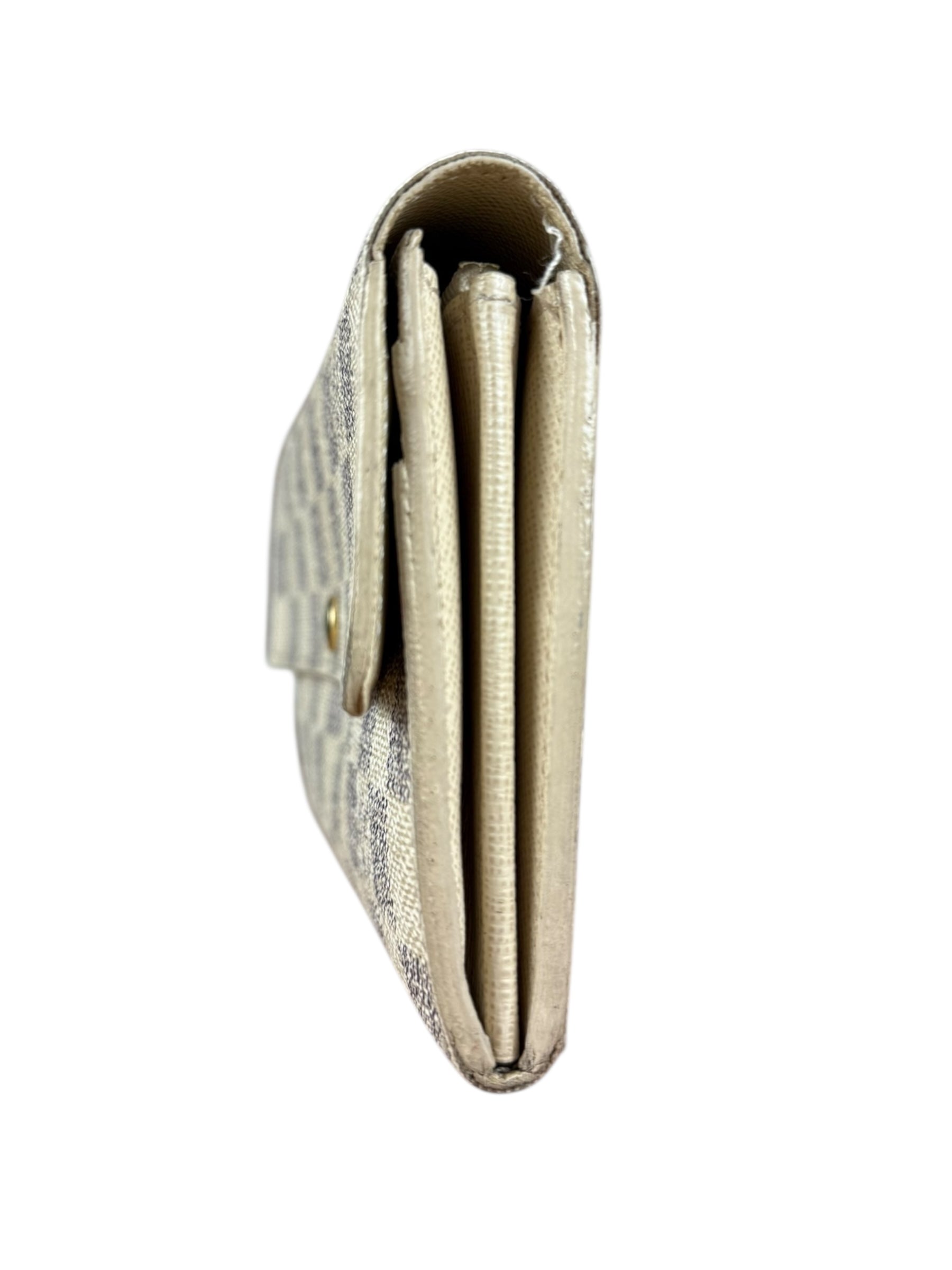 Louis Vuitton Damier Azur Sarah Long Wallet