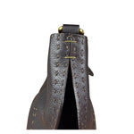 Fendi Brown Selleria Leather Hobo Bag