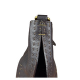 Fendi Brown Selleria Leather Hobo Bag