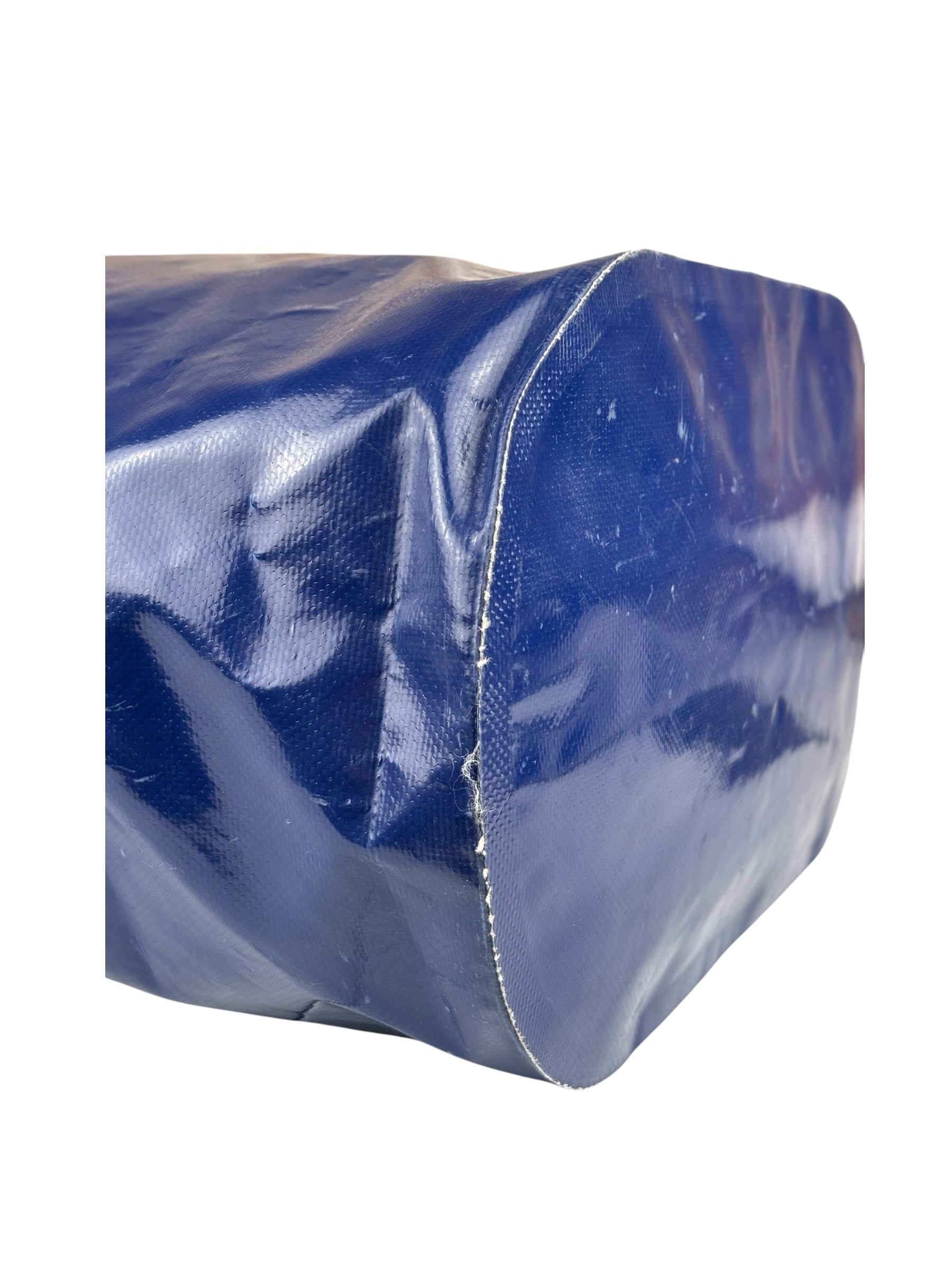 Chanel Blue Vinyl PVC Shoulder Bag