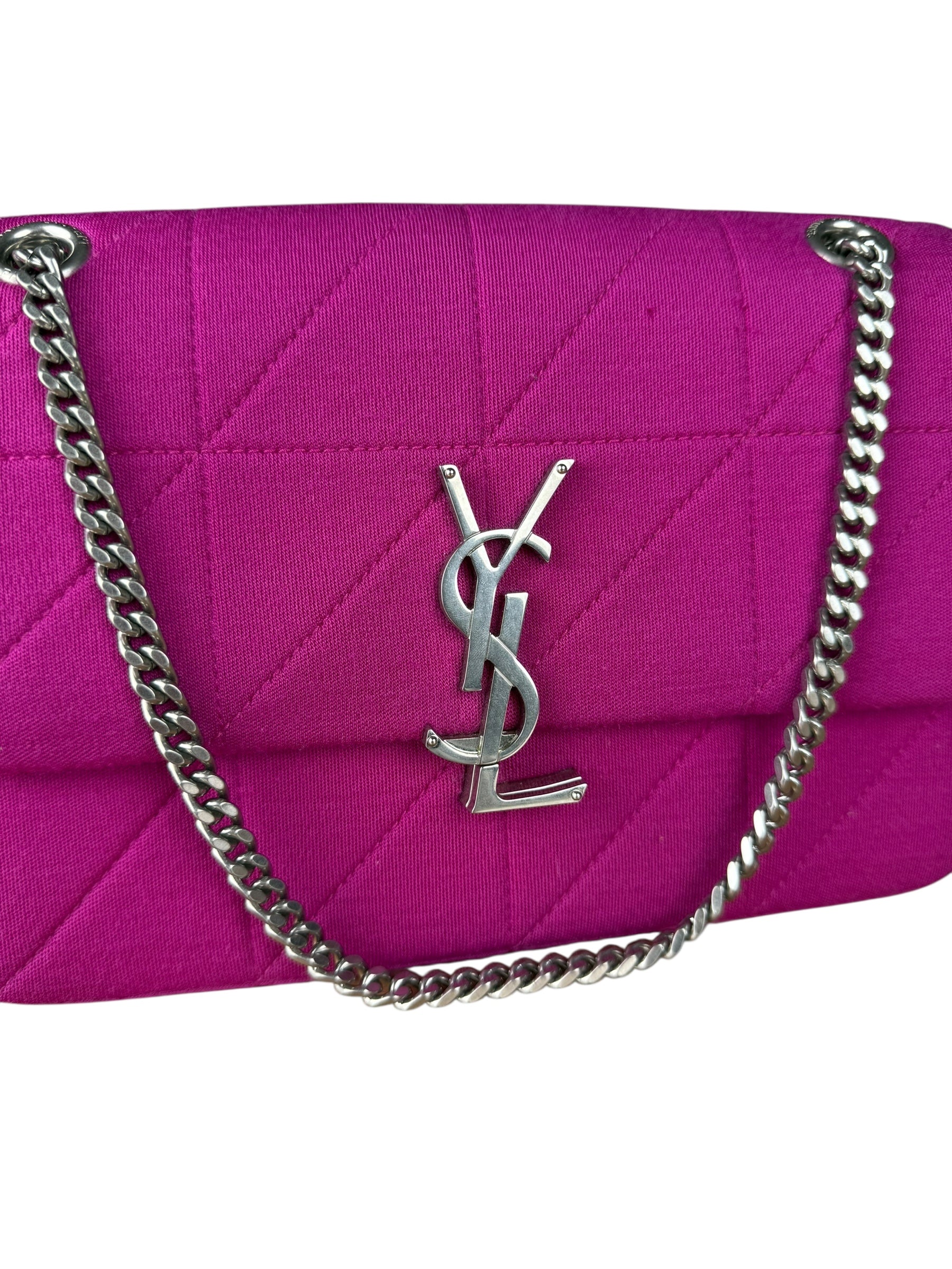 Yves Saint Laurent Pink Jersey Jamie Bag
