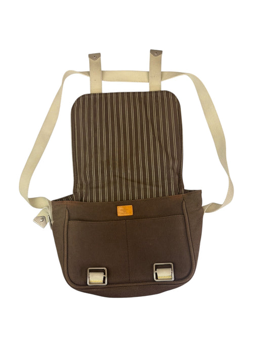 Louis Vuitton Brown Antigua Besace Flap Bag PM