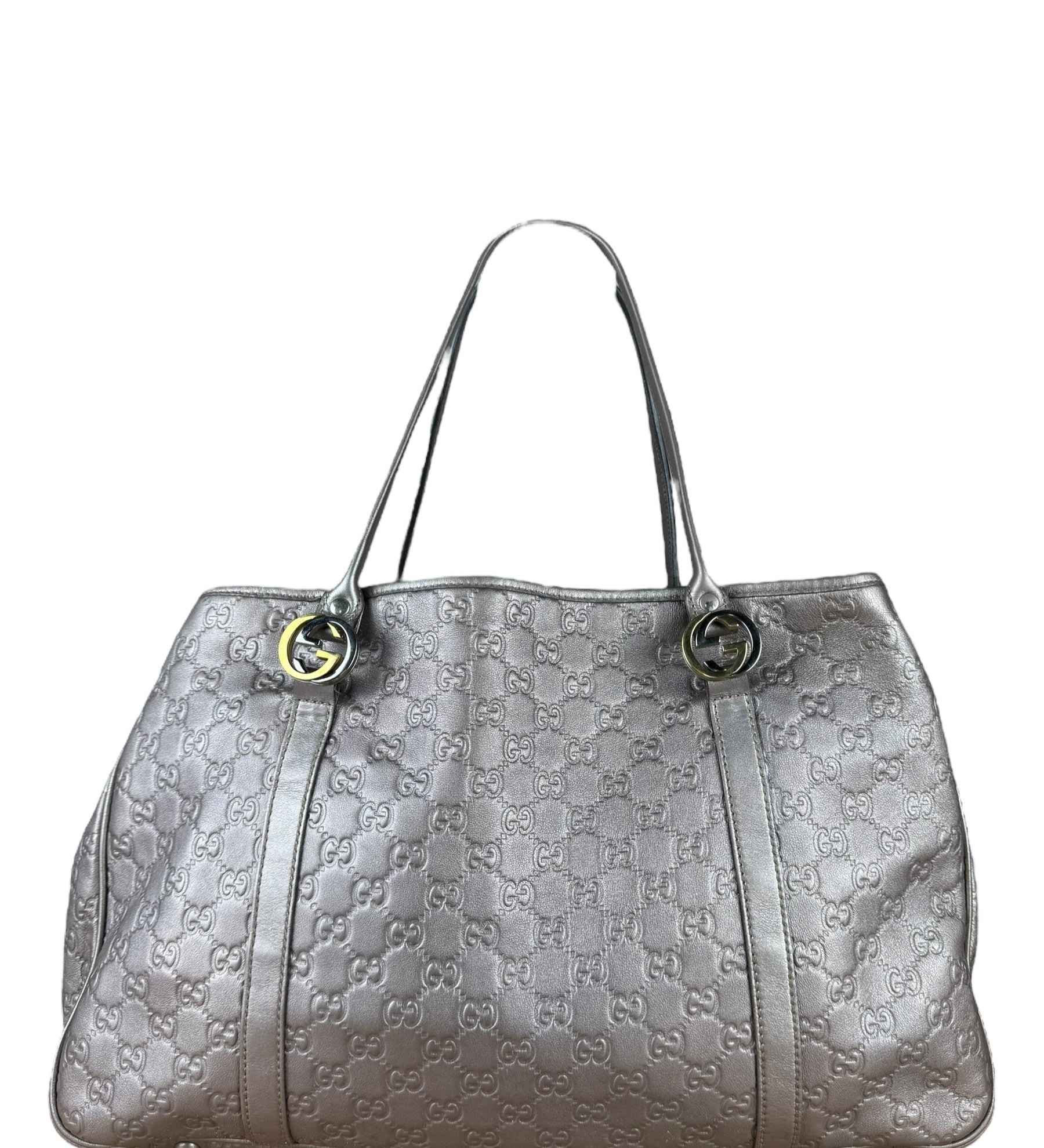 Gucci GG Metallic Shoulder Tote