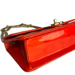 Chanel Red Metallic Evening Star Flap Bag 2008