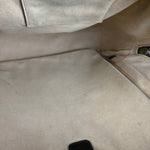 Gucci Black Chevron Leather Backpack