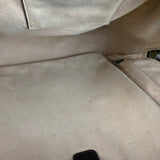 Gucci Black Chevron Leather Backpack