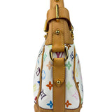 Louis Vuitton White Murakami Greta Hobo Shoulder Bag
