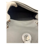 Balenciaga Silver Crush Small Souvenirs & Rhinestone Shoulder Bag