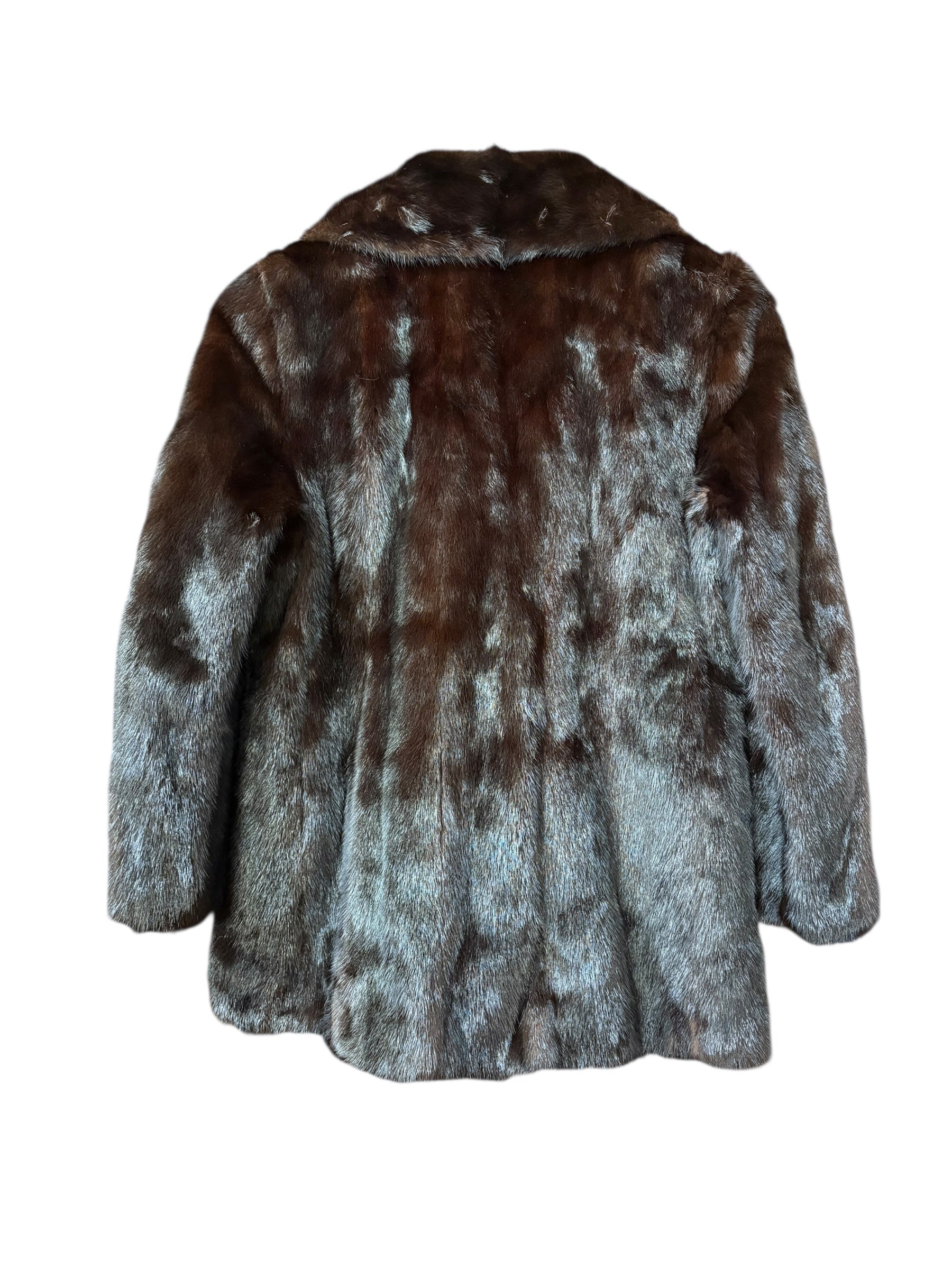 Grace Vintage Dark Mink Fur Coat
