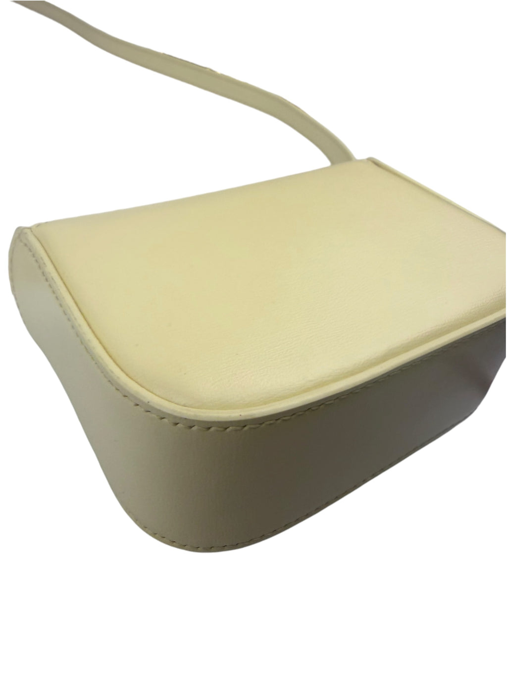 Celine Light Yellow Nano Triomphe Crossbody Bag