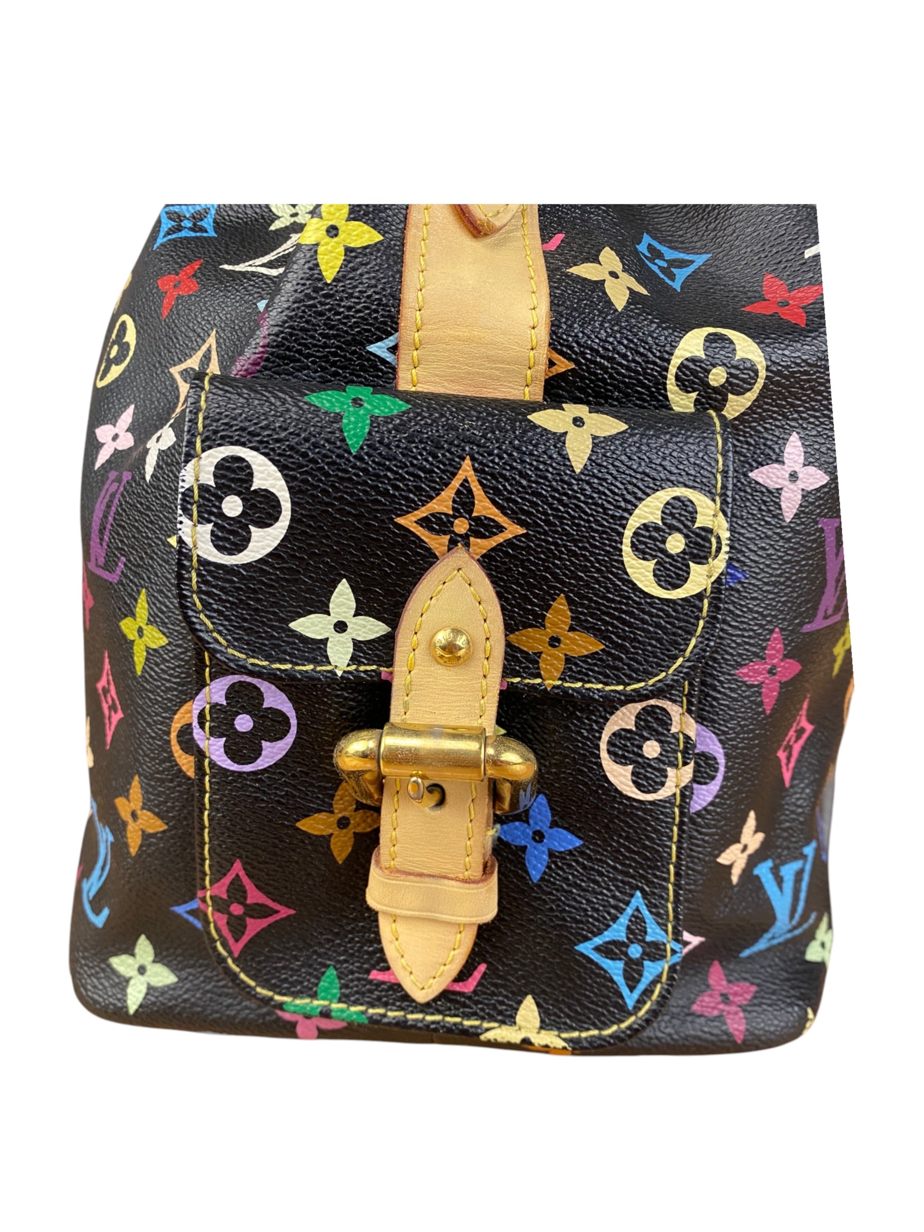 Louis Vuitton Vintage Black Murakmi Petit Noe