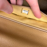 Chanel Beige Calfskin Kelly Top Handle Bag 2001