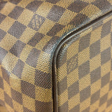 Louis Vuitton Damier Ebene Greenwich Travel Handbag GM