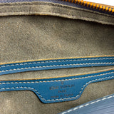 Louis Vuitton Blue Epi Soufflot Handbag