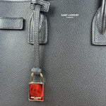 Saint Laurent Sac de Jour Baby 2Way Black Grained Leather