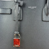 Saint Laurent Sac de Jour Baby 2Way Black Grained Leather