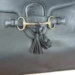 Gucci Black Emily Leather Shoulder Bag