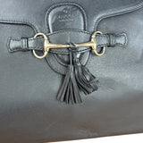 Gucci Black Emily Leather Shoulder Bag
