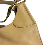 Prada Beige Leather Shoulder Bag
