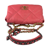 Chanel Pink Quilted Lambskin Flap Bag 2020