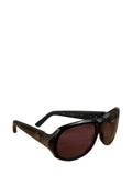 Chloe Black CL2119 Oversized Round Sunglasses