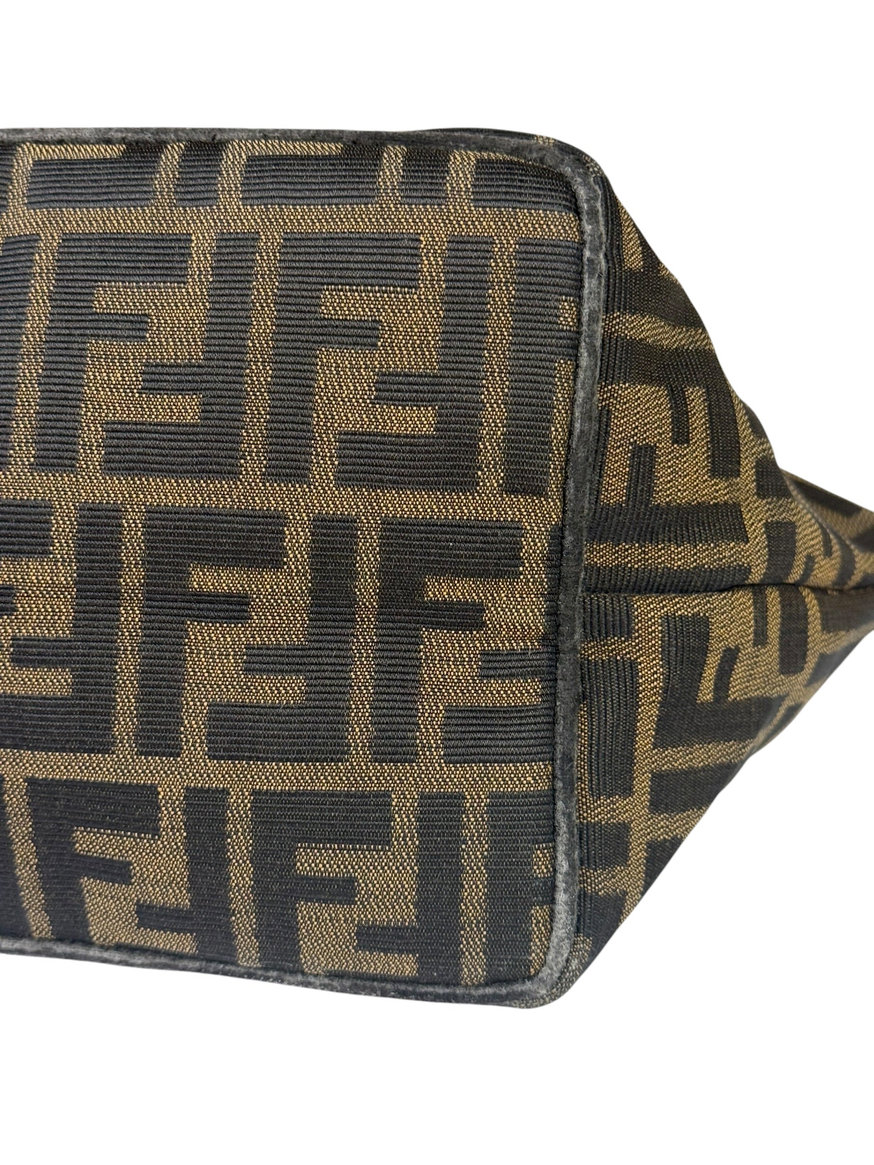 Fendi FF Vintage Zucca Print Top Handle Tote