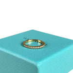 Tiffany & Co His & Hers Rings 18k Gold w/ Diamonds