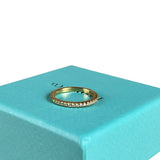 Tiffany & Co His & Hers Rings 18k Gold w/ Diamonds