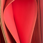 Louis Vuitton Pink Empreinte Leather Long Wallet