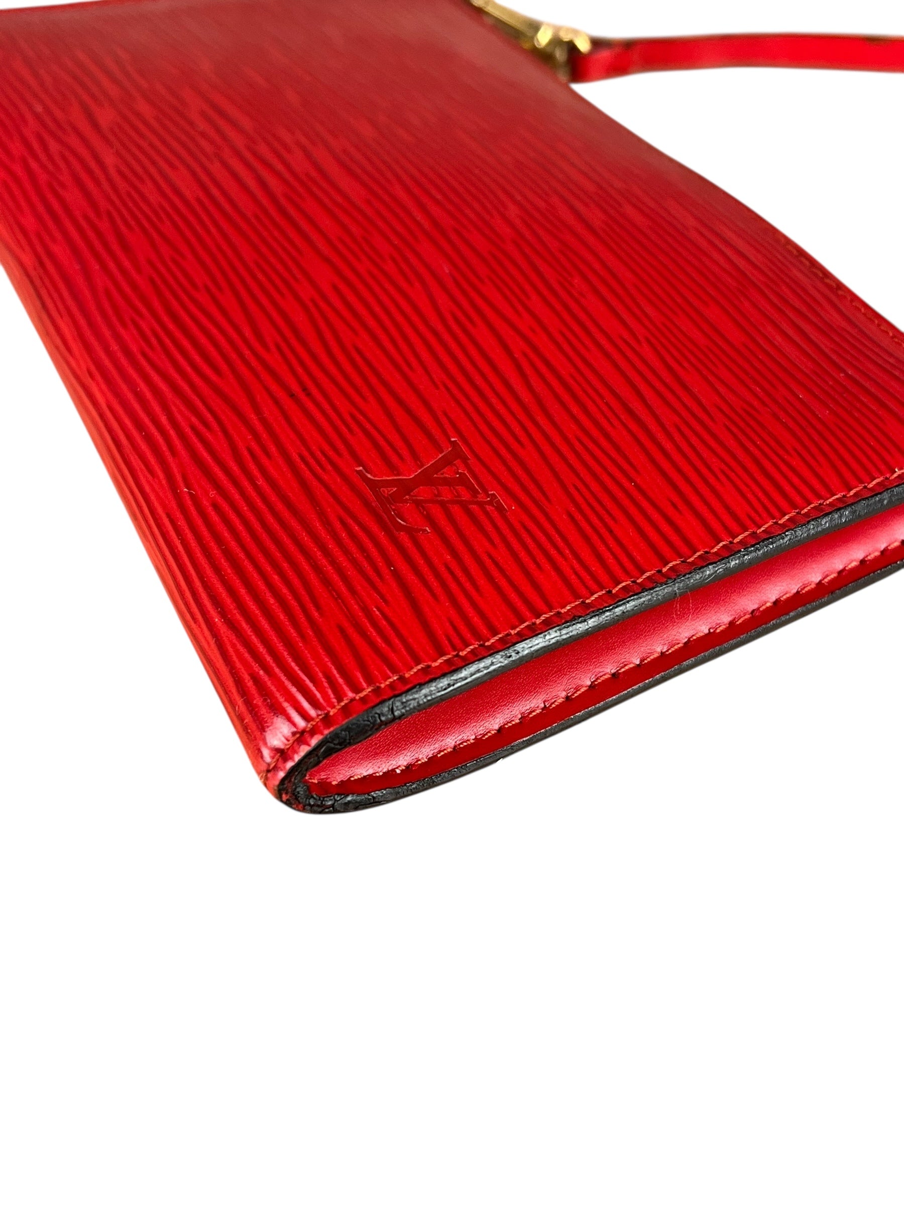 Louis Vuitton Red Epi Pochette