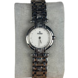 Fendi White Dial Stainless Steel Bracelet Wristwatch