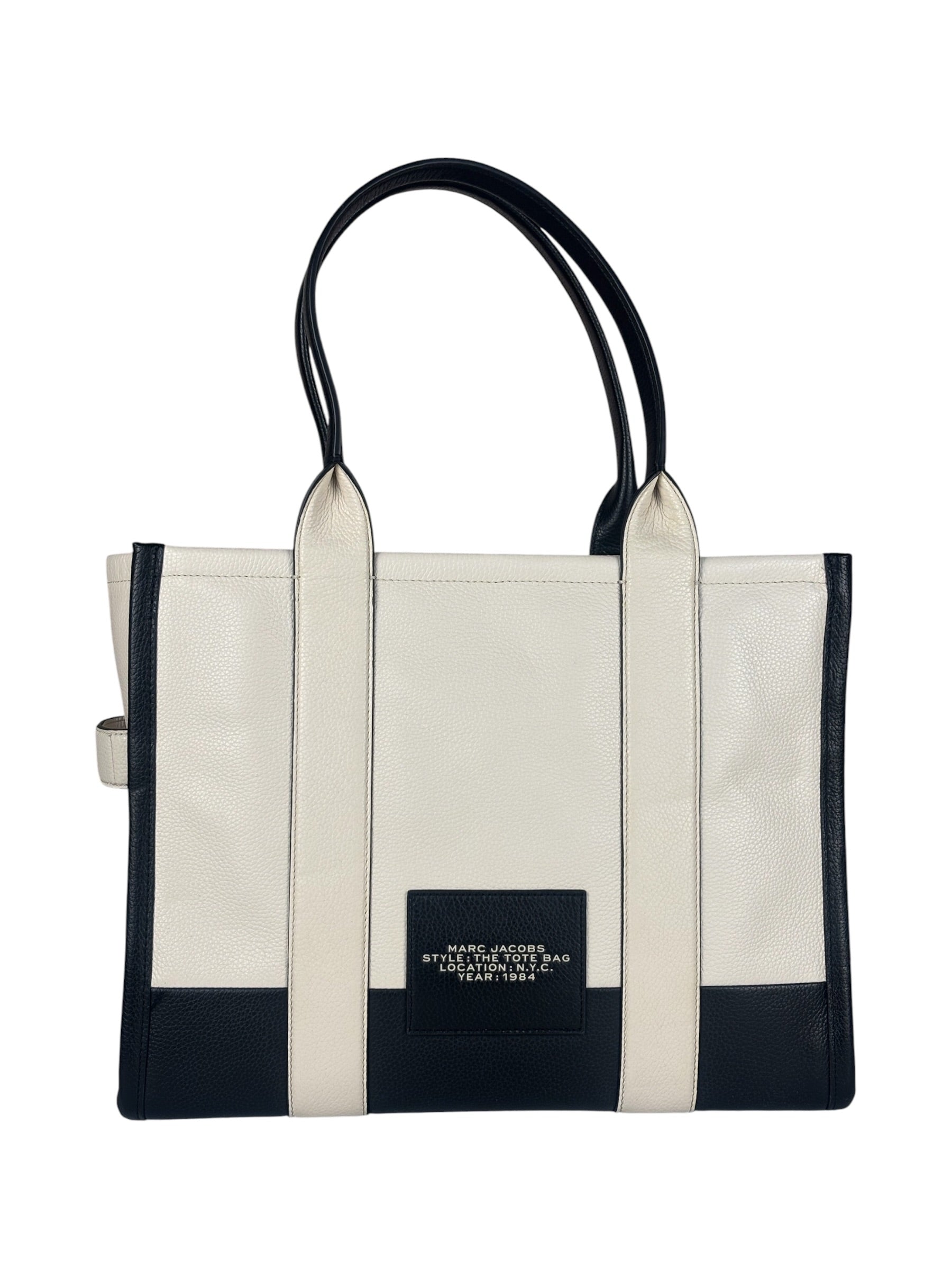 Marc Jacobs The Colorblock Leather Large Tote Bag