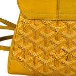 Goyard Mini Goyardine Soft Saigon Top Handle Bag Yellow
