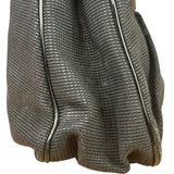 Fendi Bicolor Patent Leather Trim Mia Shoulder Bag