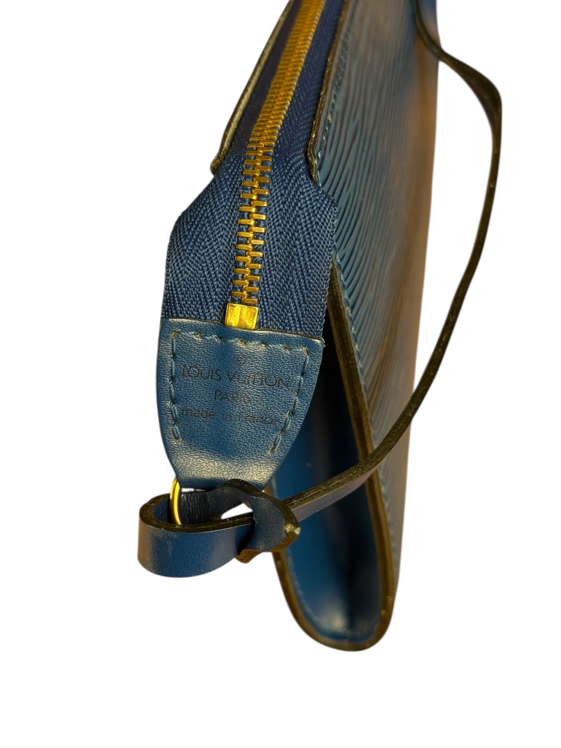 Louis Vuitton Epi Leather Pochette Blue