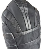 Prada Black Tessuto Nylon/Leather Waves Shoulder Bag