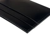 Balenciaga Black Leather Logo Card Holder