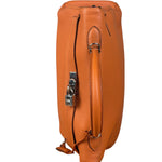Hermes 2011 Orange Togo Leather Palladium Kelly 35