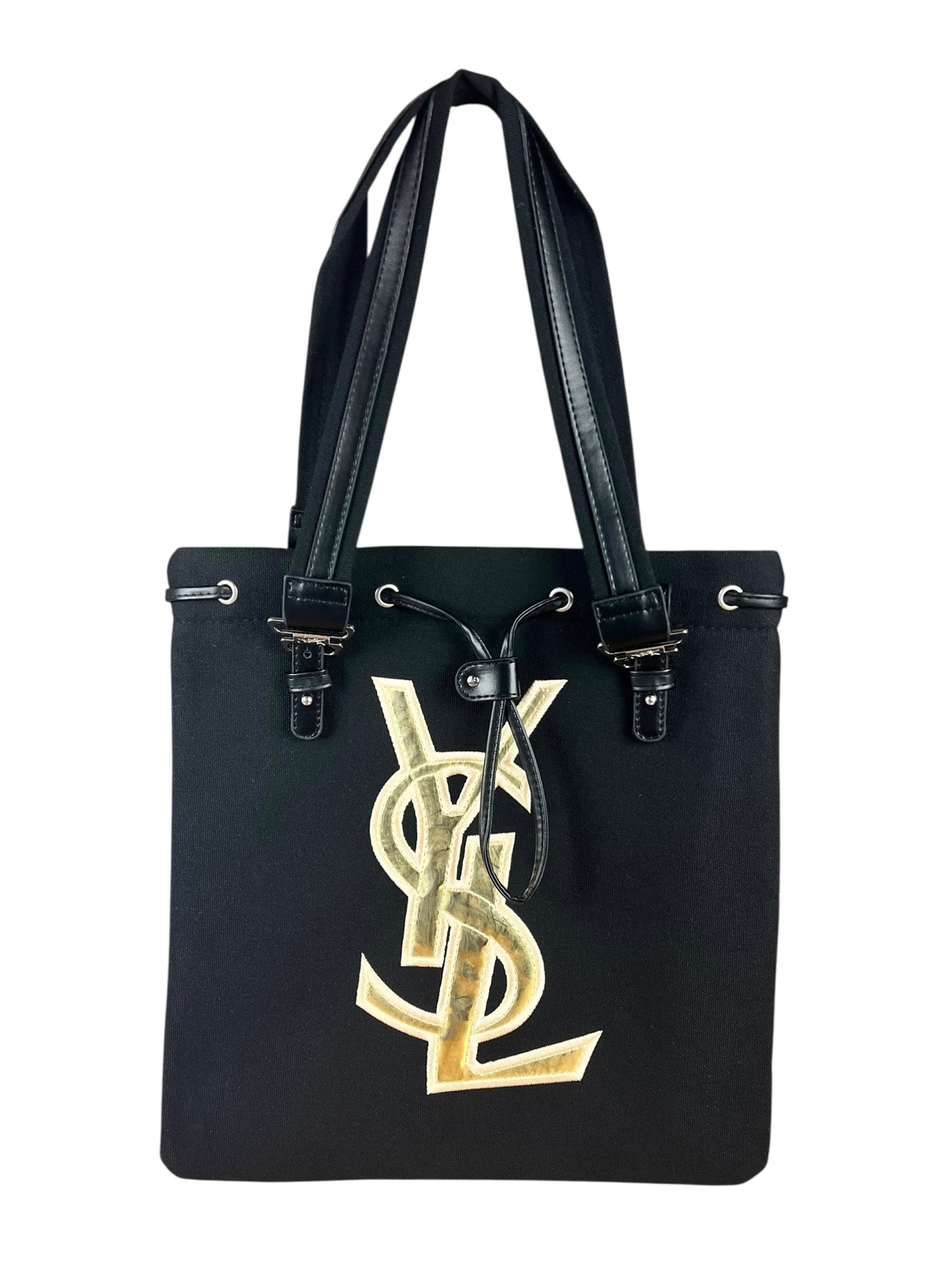 Saint Laurent Beauty Canvas Shoulder Tote