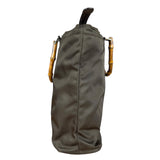 Gucci Nylon Bamboo Top Handle Bag