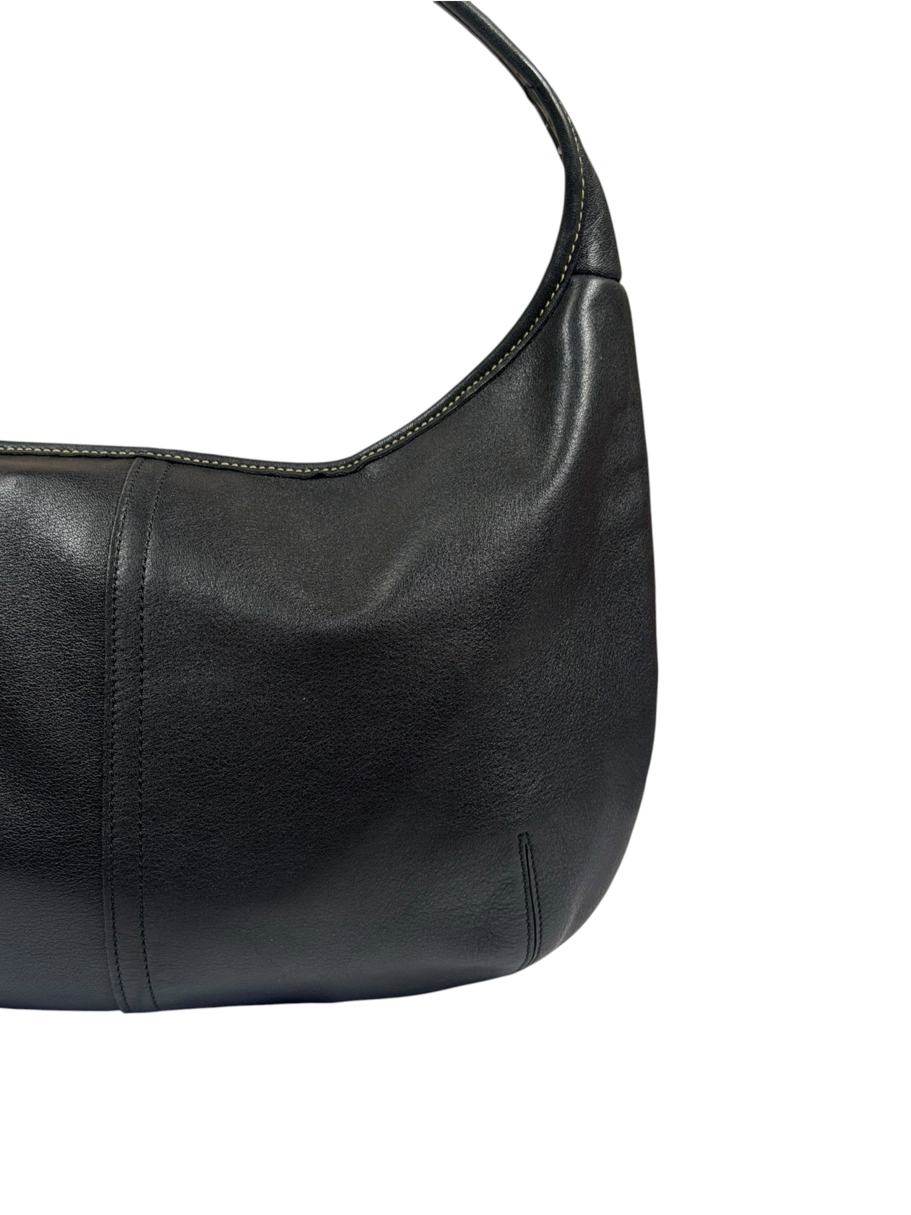 Coach Black Leather Ergo Hobo Bag