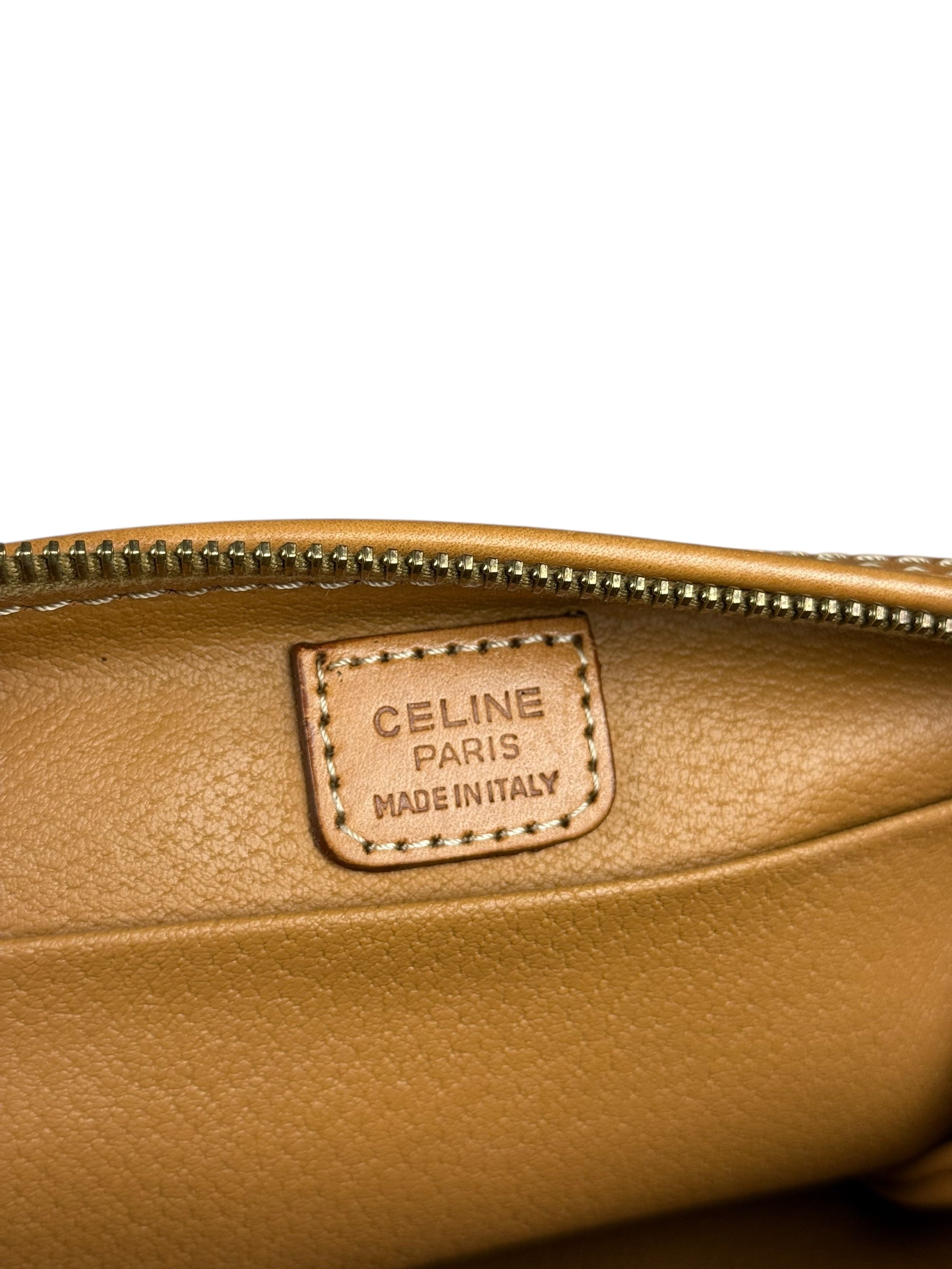 Celine Vintage Macadam Travel Pouch