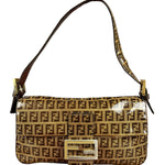 Fendi FF PVC Coated Canvas Baguette