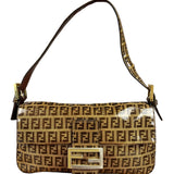 Fendi FF PVC Coated Canvas Baguette