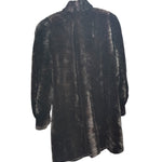 Vintage Black Sheared Beaver Fur Coat