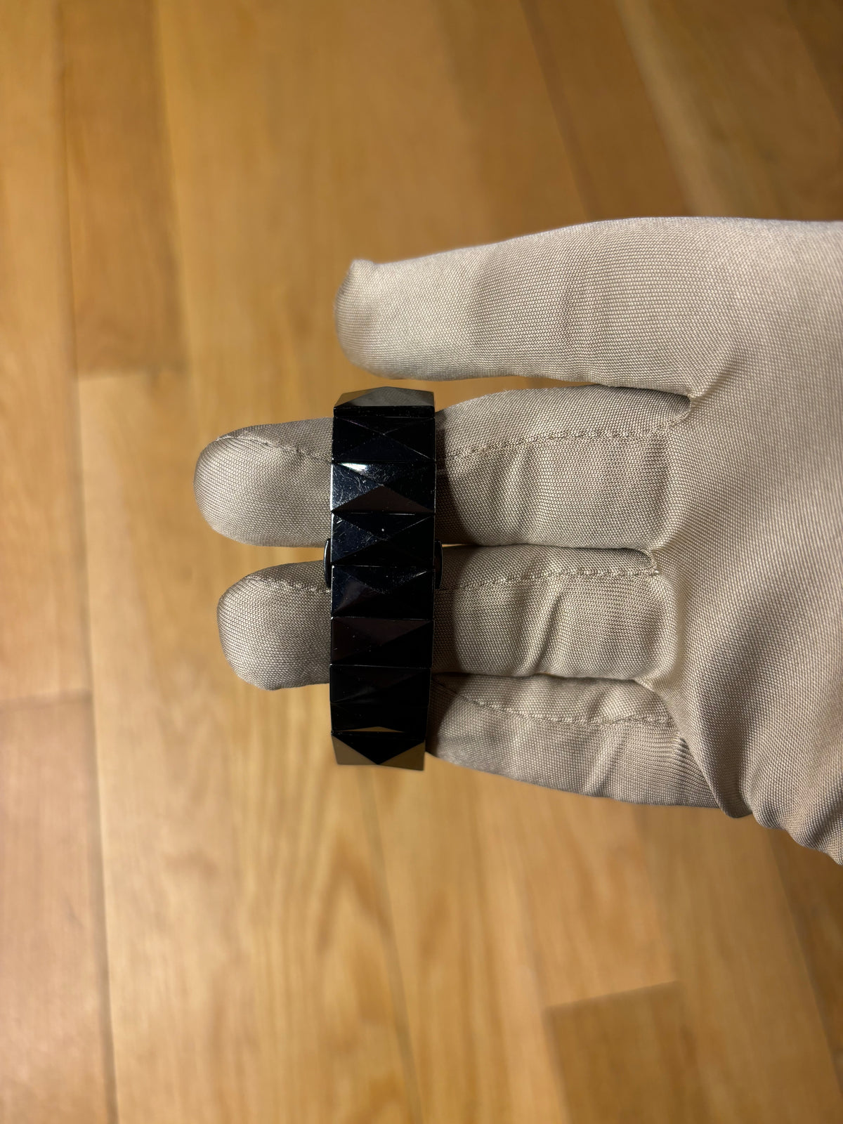 Fendi Black 4270L Ion Plated Geometric Watch