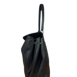 Balenciaga Large Rodeo Leather 2Way Handbag Black