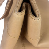 Chanel Turnlock CC Tan Leather Tote 2002