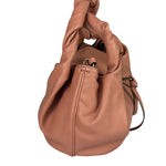 Fendi Pink Leather Spy Spice Mall Two-Way Bag