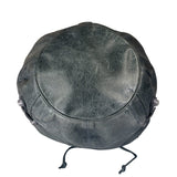 Balenciaga Grey Lambskin Giant Brogues Pompom Two-Way Bag